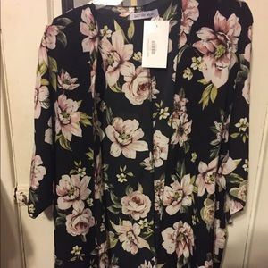 Floral kimono